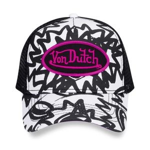 IN SEARCH OF VON DUTCH GRAFFITI TRUCKER HAT
